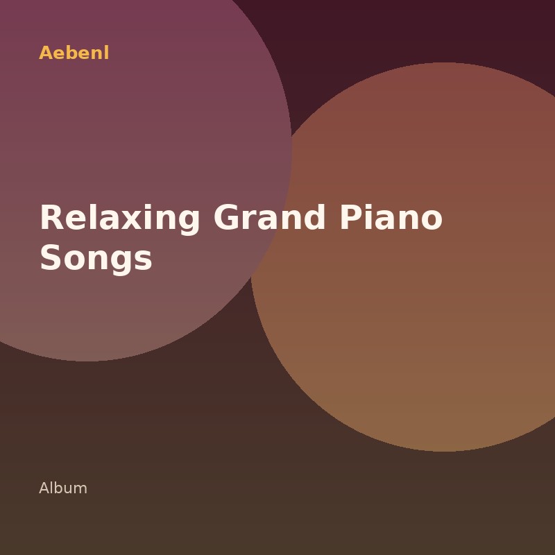 Relaxing Grand Piano Songs album cover