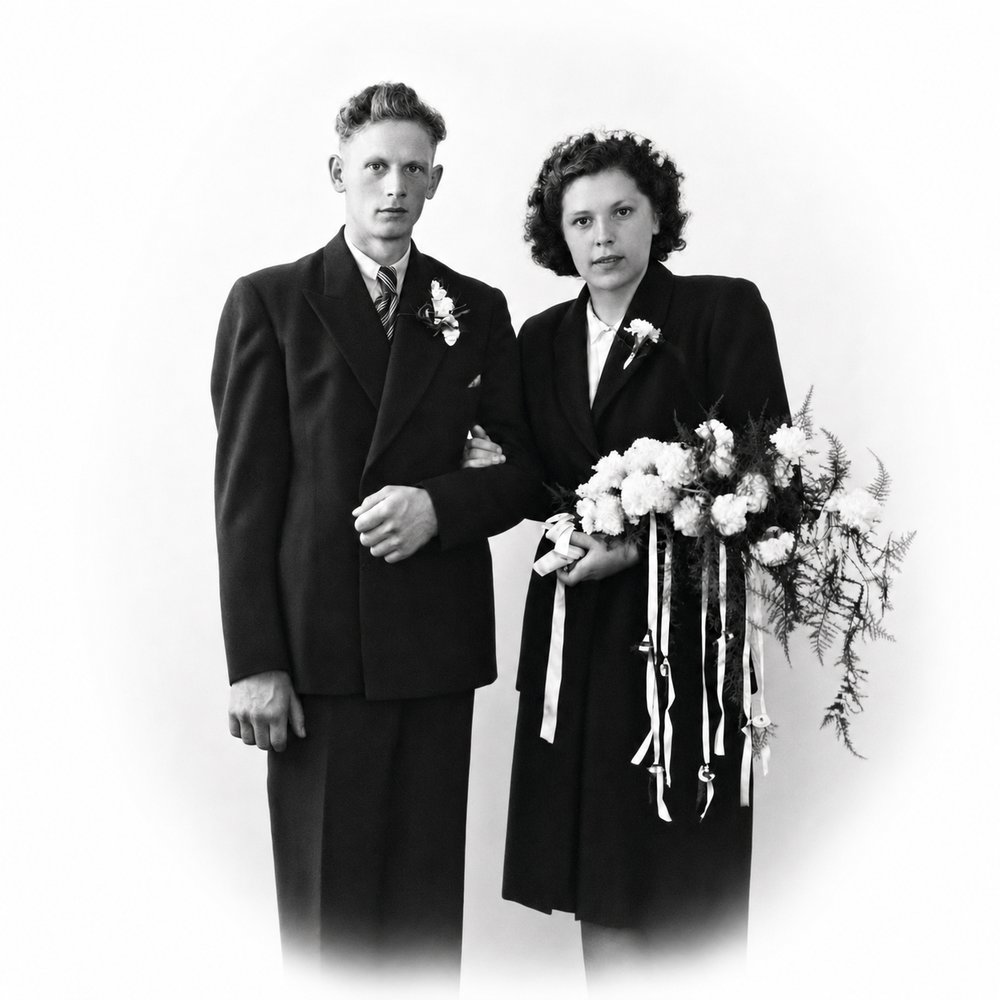 The adjusted photo used for laser engraving