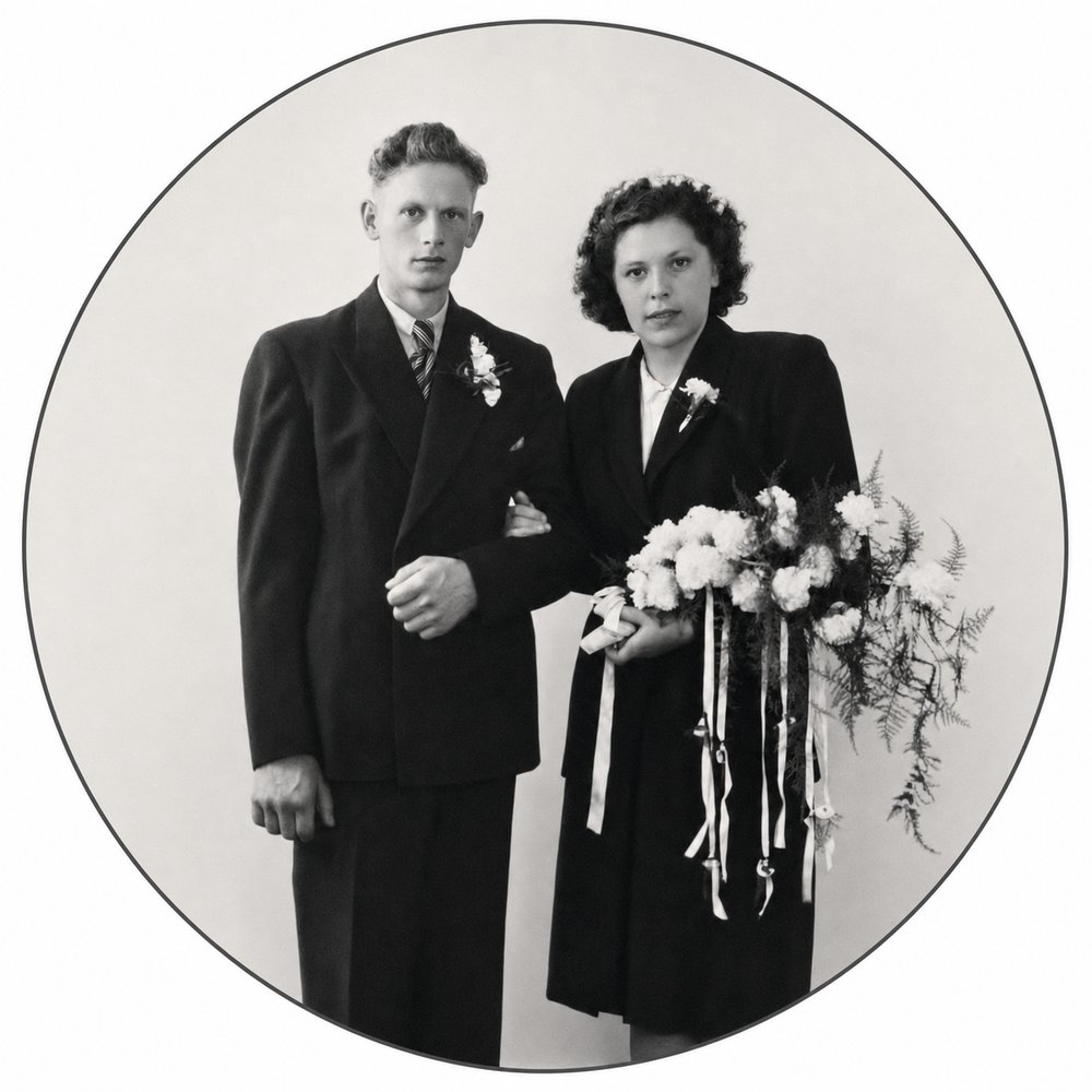My parents on their wedding day
