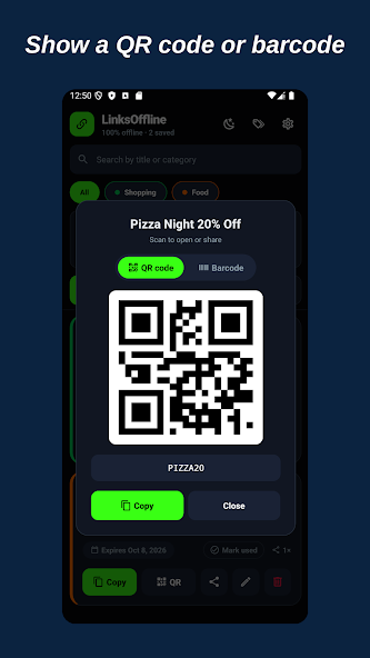 LinksOffline app screenshot 2